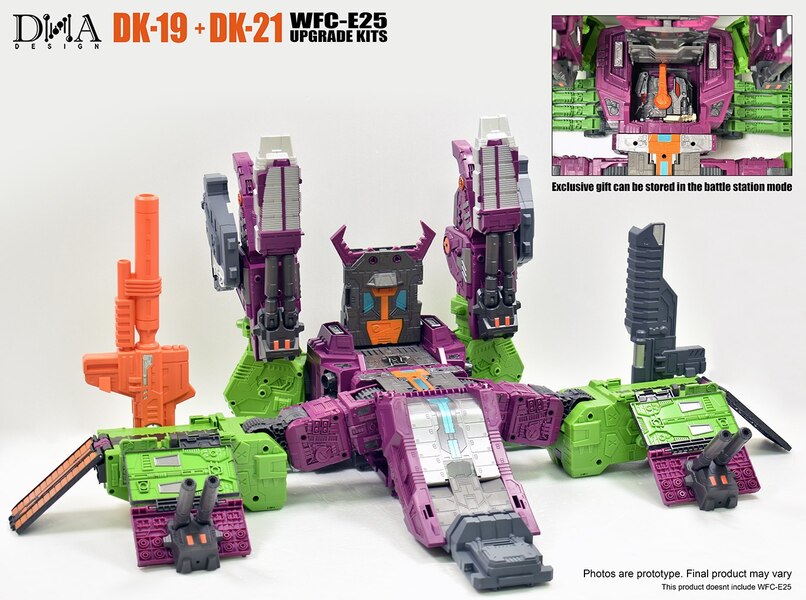 DNA DESIGN DK 19 & DK 21 WFC E25 Scorponok Upgrade Kits  (7 of 14)